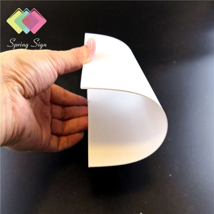 PVC Foam Board 2mm Cold Press Adhesive PVC Rigid Sheet